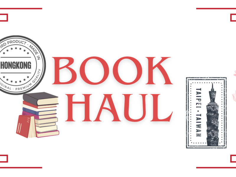 Taiwan and Chinese Book&nbsp;Haul