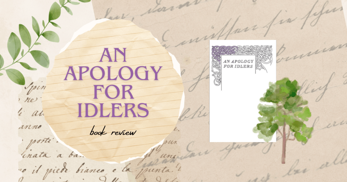 [Review] An Apology for Idlers by Robert Louis&nbsp;Stevenson