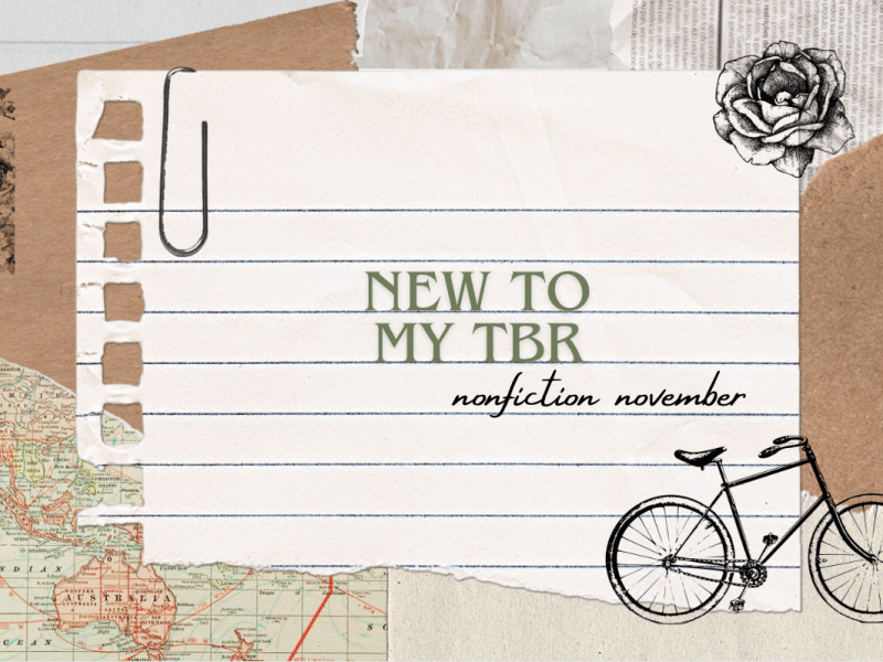 Nonfiction books I added to my TBR this&nbsp;month