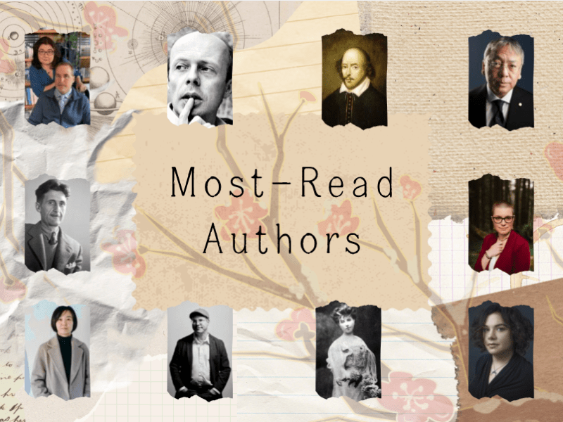 Ten favourite books by my favourite and most-read&nbsp;authors