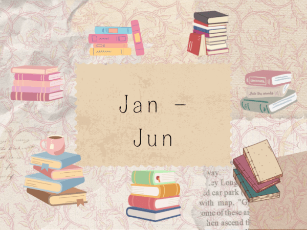 All the books I read and bought from January to June&nbsp;2026